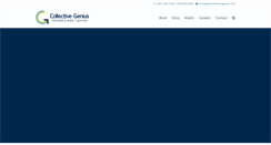 Desktop Screenshot of collective-genius.com